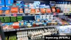 В продуктовом магазине Керчи, 11 декабря 2023 года