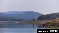 Партизанское водохранилище в Крыму, архивное фото