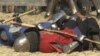 Ukraine - Kopachiv - championship in medieval-style combat - screen grab - AFP