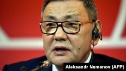 The recently elected president of the International Boxing Association (AIBA) Gafur Rakhimov (file photo)