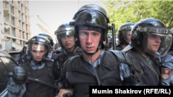 Moscow was criticized for its use of force at the July 27 protests.