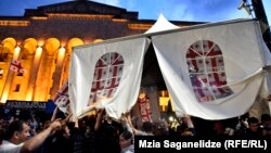 Antigovernment protests shook Tbilisi on June 10-11.