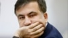 Mikheil Saakashvili attends a court hearing in Kyiv on January 3.