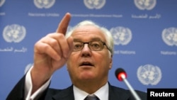 Russian Ambassador to the United Nations Vitaly Churkin