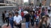 Armenians protest a rise in public-transport fares in Yerevan on July 28, just one sign that the usual attitude toward Moscow may be changing the South Caucasus country.