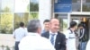 Kyrgyzstan - Meeting FIFA referee Bahadir Kochkarov in Osh