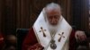 Georgian Patriarch Ilia II attends a Good Friday service at Holy Trinity Cathedral in Tbilisi in April.