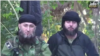 Akhmed Chatayev (right) appeared in a video released in February with Islam Seit-Umarovich Atabiyev, aka Abu Jihad.